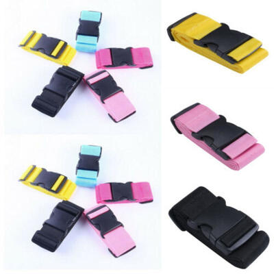 

Adjustable Suitcase Luggage Baggage Straps Combination Lock Belt Tie Down Travel