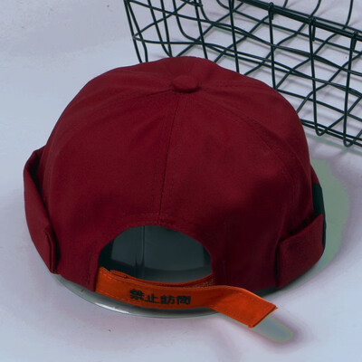 

New eaves-free hat for men&women round-topped melon skin hat for landlords&landlords in spring&summer