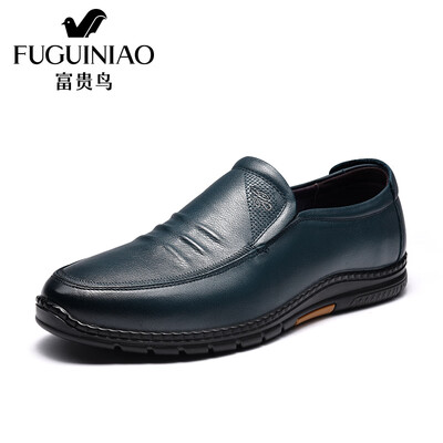 

Fugui bird FUGUINIAO business casual shoes mens comfortable low-cut fashion S993716 blue 43