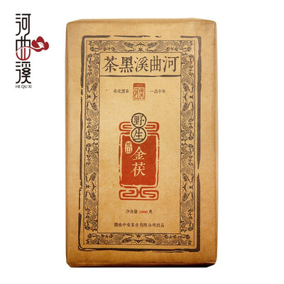 

Leaf Hunan specialty Anhua black tea wild gold enamel paper packaging 1kg