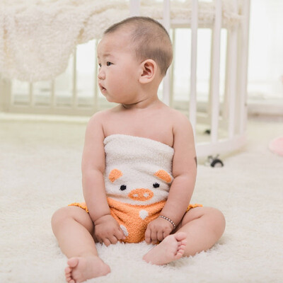 

Cute Baby Boy Girl Cotton Cartoon Pattern Infant High Waist Design Winter Warm Navel Shortss