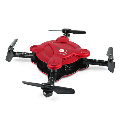 

FQ777 FQ17W Foldable Mini RC Pocket Drone RTF WiFi FPV 03MP Camera G-sensor Mode Air Press Altitude Hold