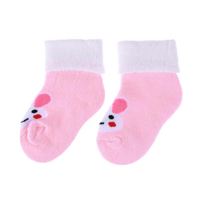 

Winter Newborn Baby Cartoon Animal Loop Pile Warm Casual Indoor Floor Socks