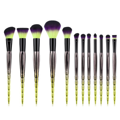 

〖Follure〗12PCS Cosmetic Makeup Brush Brushes Foundation Powder Eyeshadow Brush Set