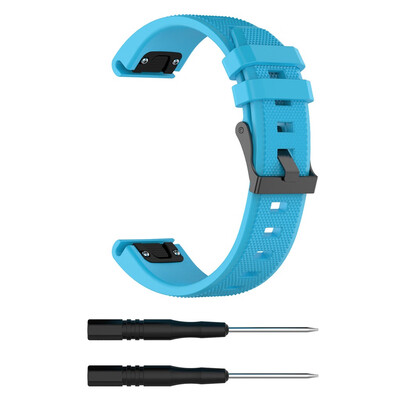 

〖Follure〗NEW Silicone Replacement Watch Band Wrist Strap Compatible for GARMIN FENIX 6