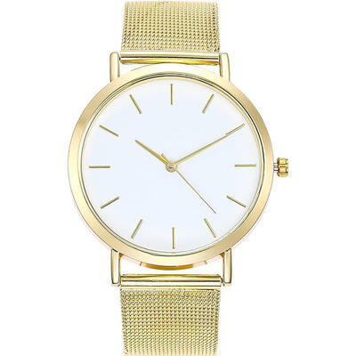 

Relogio Feminino Fashion Women Watches Luxury Mesh Band Stainless Steel Analog Quartz Wristwatch Woman Lady Rose Gold Watch