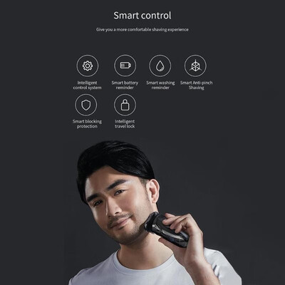 

Xiaomi Youpin So White 3D Smart Control Waterproof Shaving Electric Razor