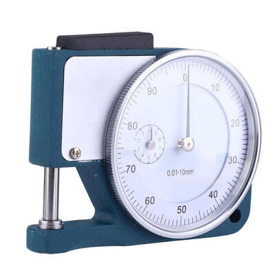 

Greensen 0-10mm Thickness Dial Test Indicator 001mm Dial Scale Gauge Measure Tool for Leather