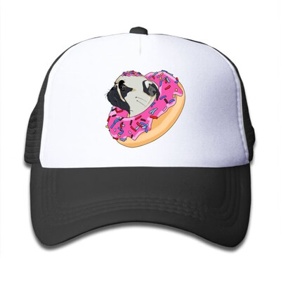 

Qiop Nee Pink Mesh Baseball Caps Adjustable Youth Hat Jeep Dog Unisex