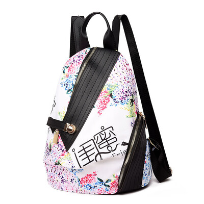 

Oxford shoulder bag women Korean version antique fashion burglar-proof lady backpack canvas travel bag