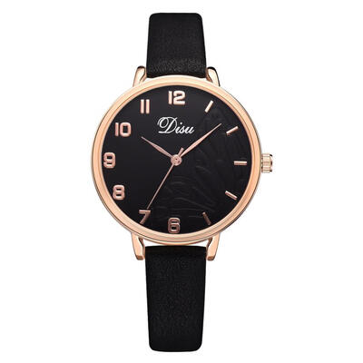 

Business Womens Watches Scale Roman Numerals Ladies Quartz Wristwatch Fashion Leather Strap Minimalism Clock Reloj Mujer