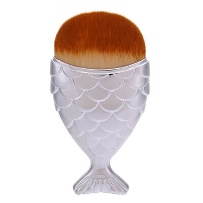 

Cosmetic Makeup Fish Brush Fishtail Bottom Powder Foundation Blush Brush