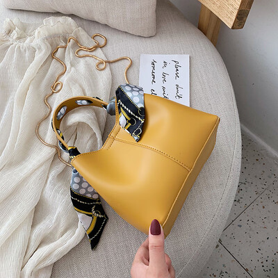

Summer small bag handbags new 2019 Korean version of the wild shoulder slung fashion portable chain leisure bucket bag