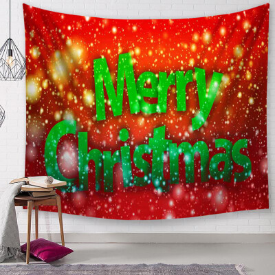 

Siaonvr Christmas Tapestry Santa Print Wall Hanging Tapestry Art Home Decor