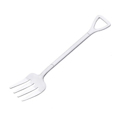 

Shovel Shaped Teaspoons Long Handle Stainless Steel Tableware Coffee Sugar Ice Cream Dessert Spoons Spade Forks Lovely Kitchen Too