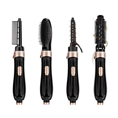 

Multifunctional Straight&Roll Hair Styler Hair Dryer with 4 Styling Comb