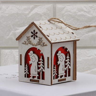 

Tailored Christmas Ornaments Glowing Cabin Hotel Bar Window Display DIY Christmas tree