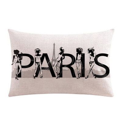 

Siaonvr Happy Valentine Pillow Cases Cotton Linen Sofa Cushion Cover Home Decor
