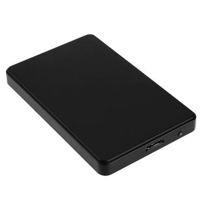 

25in USB30 SATA Box 3TB HDD Hard Drive SSD External Enclosure Case for PC
