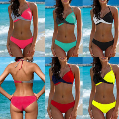 

Womens High Waist Bikini Set Push Up Swimsuit Bathing Suit Swimwear Beach Wear