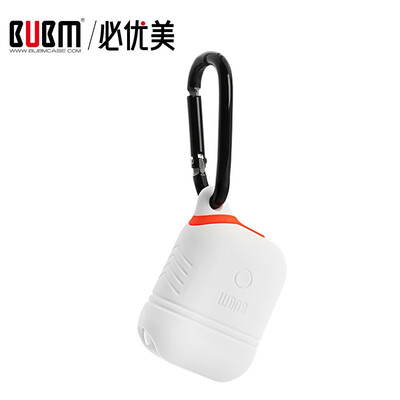 

BUBM Bluetooth wireless headset storage box waterproof&dustproof&convenient charging Apple accessories silicone protective