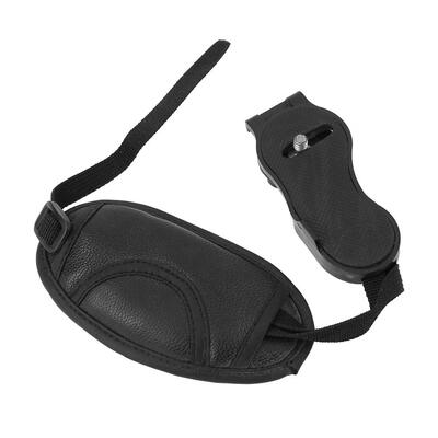 

Outdoor Hand Wrist Triangle Strap Leather Oval 3 Hand Strap Grip for Camera