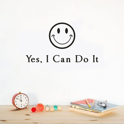 

〖Follure〗I Can Do It Wall Sticker Animals Cats Art Decal Kids Room Decor