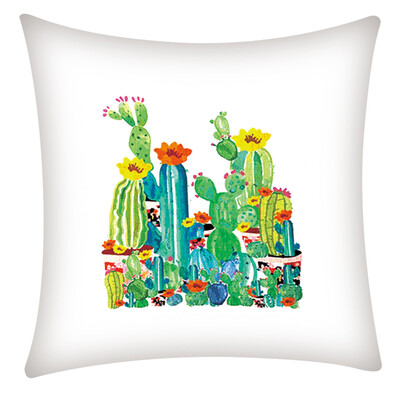 

〖Follure〗Print Pillow Case Polyester Sofa Car Cushion Cover Home Decor 45 X 45cm