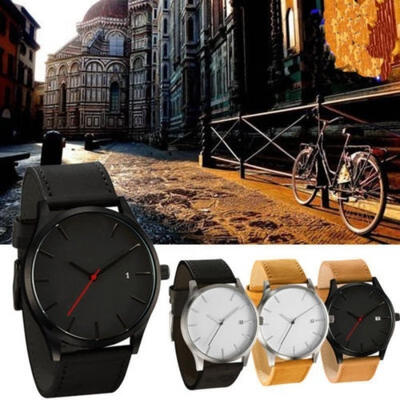 

Fashion Men&39s Sport Brand Quartz Watch Men Wrist Watch Top Brand Luxury Quartz-Watch Leather Strap Military Male Clock