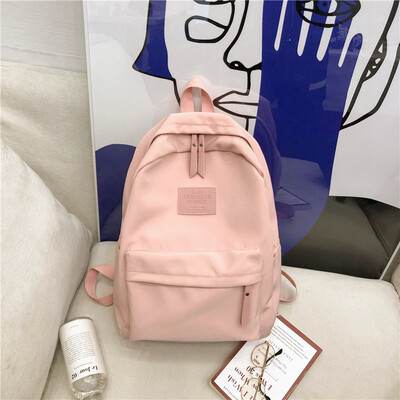 

Ancient sense of girl son bf wind ins bag female Korean version of high school students campus simple tide brand backpack backpack