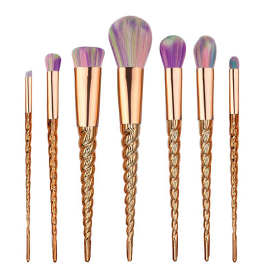 

Toponeto 7PCS Make Up Foundation Eyebrow Eyeliner Blush Cosmetic Concealer Brushes