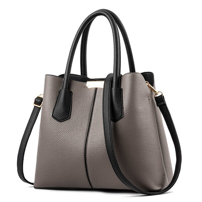 

Womens Spring&Summer Korean Version of Simple Fashion Large Capacity Handbags