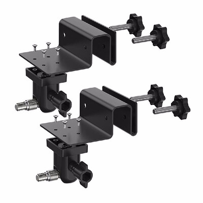 

2Pack Adjustable Gutter Mount for Arlo HDArlo ProArlo Pro2Arlo GoArlo UltraWYZE Cam PanAll-new Ring Stick Up Cam BatteryAll