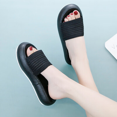 

Slippers for women to wear Korean fashion Joker summer womens shoes flat bottom drag beach shoes tide