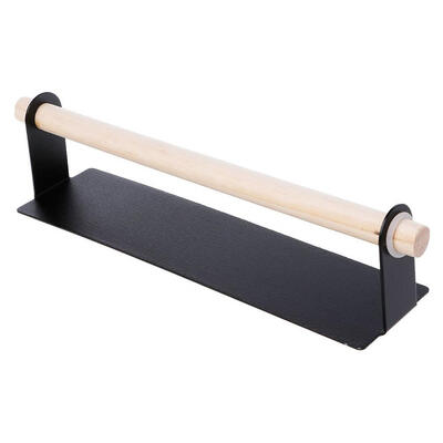 

Adhesive Kitchen Towel Holder Bathroom Roll Paper Storage Rack Tissue Shelf