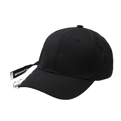 

Unisex European Fashion Cool Hip-hop Iron Circle Baseball Cap Snapback Hat