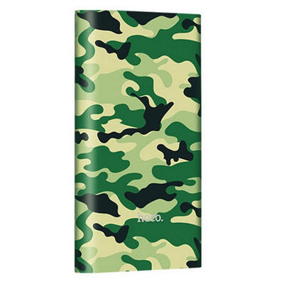 

HOCO J9 10000mAh Large Capacity External Power Bank Fashionable Camouflage Design Battery Charger Supply For Smartphones