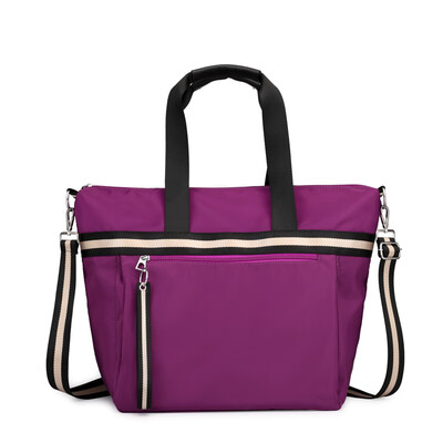 

Nylon Oxford Canvas Bag Woman Fashion Ladies Leisure Bag Handbag Single Shoulder Bag Large Bag
