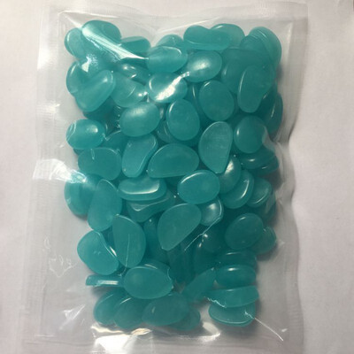 

Luminous Pebbles Glow Stone Decoration Multicolor Fish Tank Landscaping Garden Fluorescent Stone