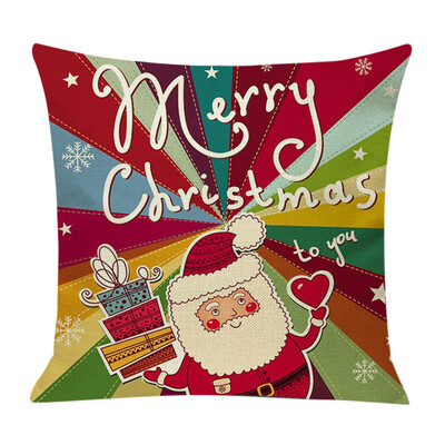 

Tailored Christmas Tree comfortable Sofa Festival Pillow Case Cushion