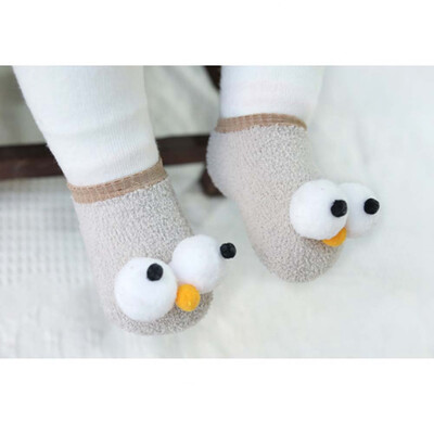 

Newborn Baby Socks Shoes Cotton Soft Anti-Slip Warm Floor Socks Baby Winter AccessoriesSuit For 6-12 Month Baby
