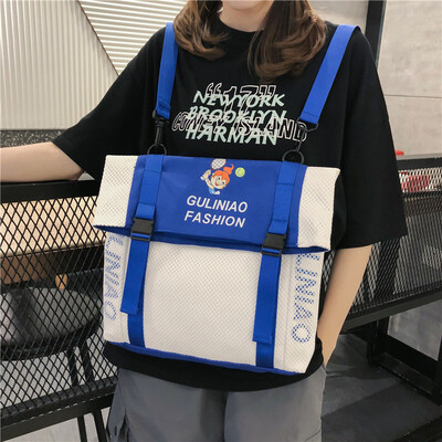 

High School Backpack for College Students in Korean Edition