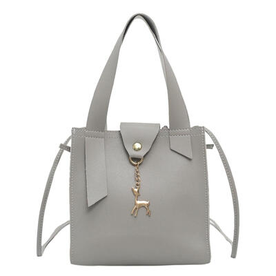 

Deer Women Leather Small Messenger Handbags Casual Pure Shoulder Bags