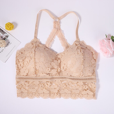 

French Lace Underwear Sexy Beauty Back Tube Top