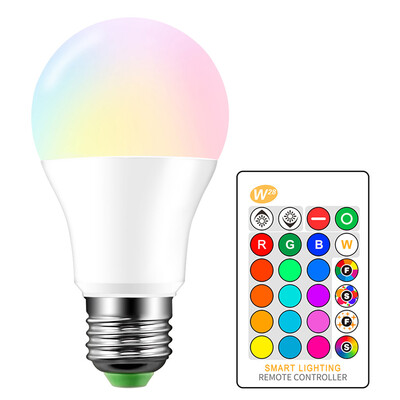 

〖Follure〗3W 5W 10W LED RGB Bulbs Colorful RGB Remote Control Bulbs