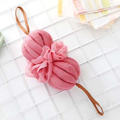 

〖Follure〗Bath Shower Sponge Exfoliating Mesh Brush Pouf Bath Shower Ball Sponge Clean