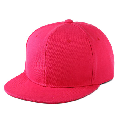 

20 Colors Unisex Fashion Blank Plain Snapback Hats Hip-Hop Adjustable Casual B-Boy Baseball Cap
