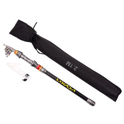 

Lixada 18M 21M 24M 27M 30M 36M Portable Telescopic Carbon Fiber Fishing Rod Travel Spinning Sea Fishing Pole Tackle