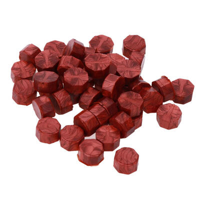 

100pcsLot Retro Octagon Sealing Wax Beads Stamping Envelope Decor Wax Seal