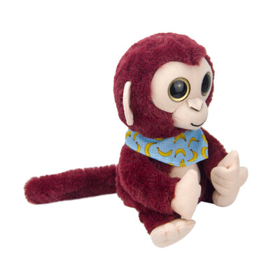 

Siaonvr Cute Mimicry Pet Talking Monkey Repeats What You Say Electronic Plush Toy